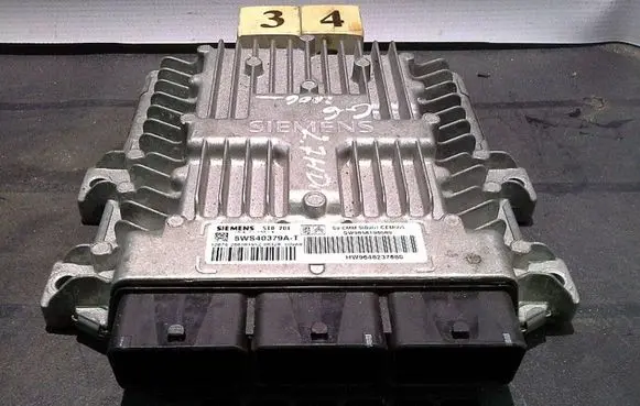 Citroen C6 Engine control unit/module 5WS40379A-T
