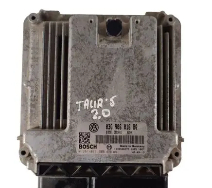 Volkswagen Cross Touran I Engine control unit/module 03G906016BQ 0281011908