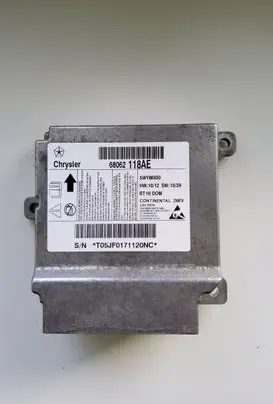 Chrysler Town & Country V Airbag control unit/module 68062118AE 5WY86930 T0EJF01711120NC