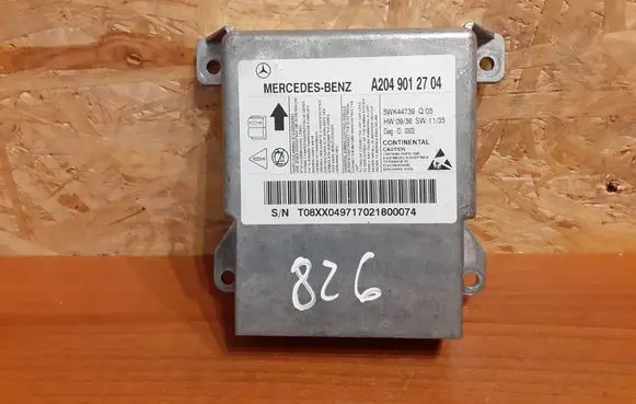 Mercedes-Benz C W204 Airbag control unit/module A2049012704 826