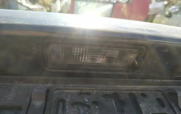 Volkswagen Golf VI Number plate light