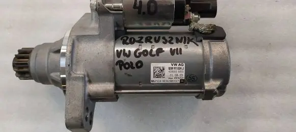 Skoda Fabia Mk3 (NJ) Starter motor 02M911024J