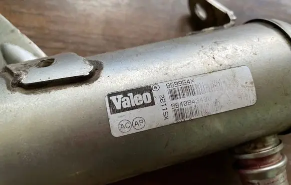 Peugeot 807 EGR valve cooler 9640843480