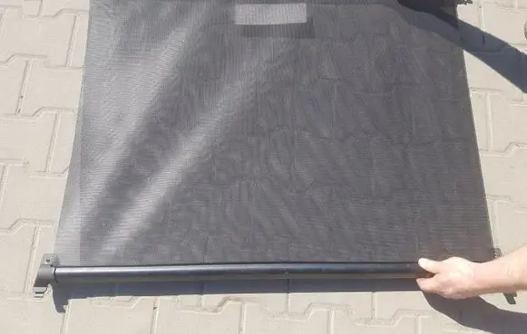 Parcel shelf load cover