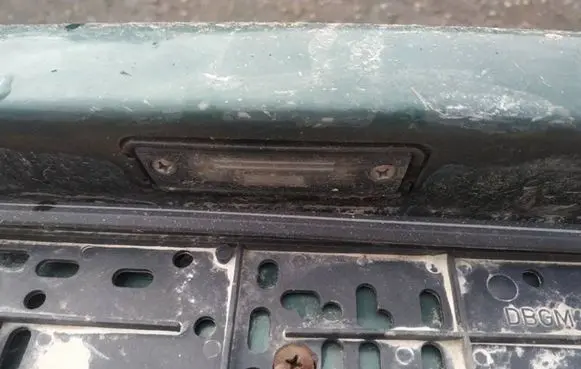 Volkswagen Golf IV Number plate light