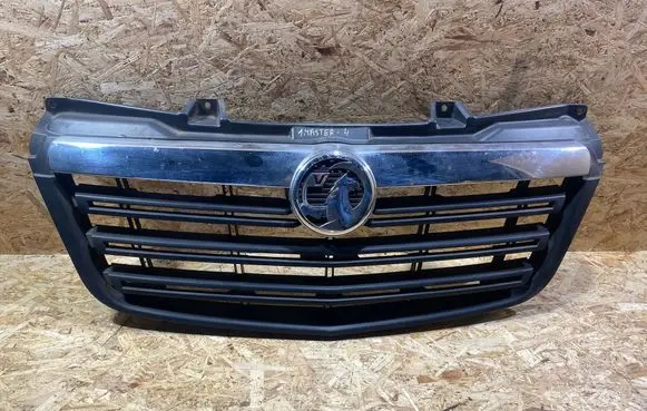 Opel Movano B Front bumper upper radiator grill 