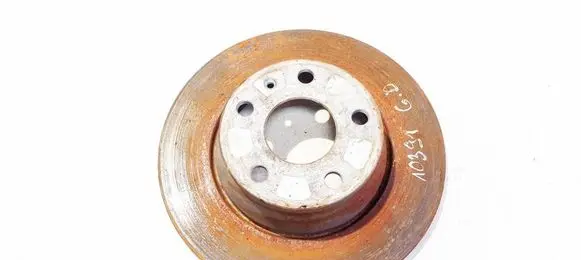 Audi TT TTS Mk2 Rear brake disc neventiliuojamas
