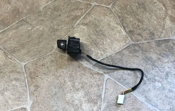 BMW 5 GT F07 Steering wheel adjustment switch 