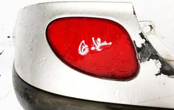 Rear tail light reflector