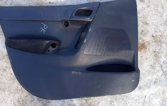 Front door card panel trim
