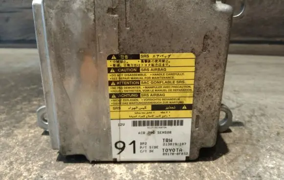 Toyota Corolla Verso AR10 Airbag control unit/module 213819107 891700F032