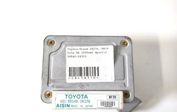 Toyota Hiace (H200) ESP (stability system) control unit 89540-26320