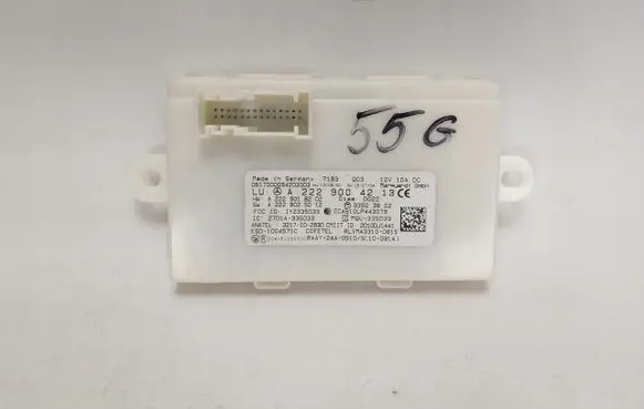 Mercedes-Benz C W205 Keyless (KESSY) go control unit/module 2229004213