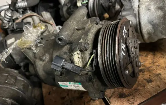 Citroen Jumper Air conditioning (A/C) compressor (pump) 9676552680 06913807461