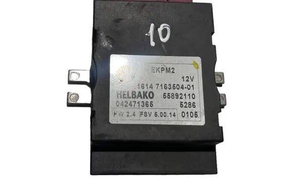 BMW 1 E81 E87 Fuel injection pump control unit/module 7163504 16147163504 55892110
