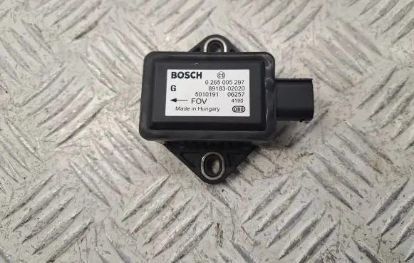 ESP acceleration yaw rate sensor
