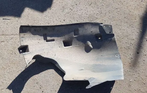 Mercedes-Benz GLE (W166 - C292) Front wheel arch liner splash guards A1668841122