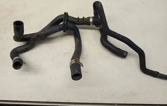 Volkswagen Phaeton Engine coolant pipe/hose 3D2122157C 3D2121073G