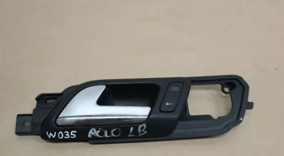 Volkswagen Polo V 6R Front door interior handle 6Q1837247E
