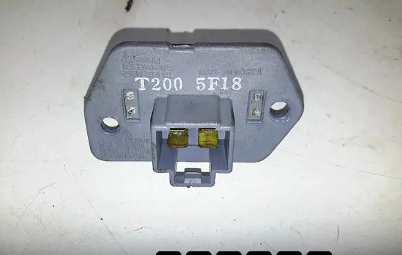 Chevrolet Kalos Heater blower motor/fan resistor