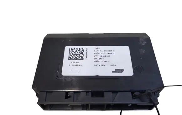 BMW 1 F20 F21 Air conditioning/heating control unit 936630401 17313810