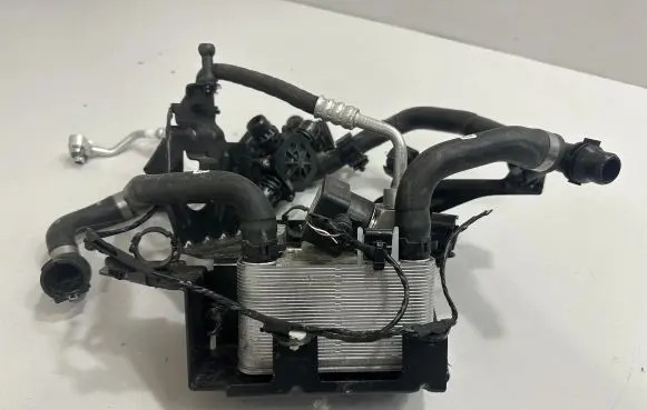 Engine oil radiator