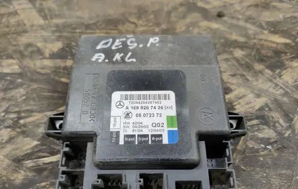 Mercedes-Benz A W169 Door control unit/module A1698207426