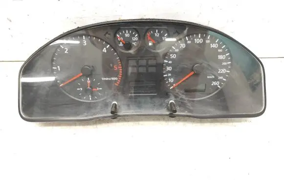 Audi A4 S4 B5 8D Speedometer (instrument cluster) 8D0919861A 110008884