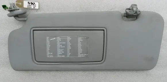 Honda CR-V Sun visor 83280SWAX91ZA 83280SWAX91ZB