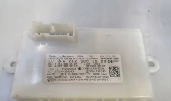 Mercedes-Benz E W212 Door control unit/module A2129001929 A2129028210