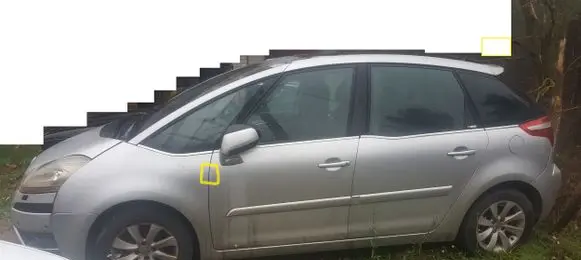 Front door check strap stopper