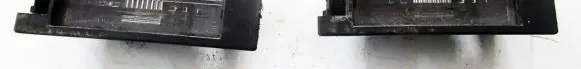 Opel Adam Number plate light