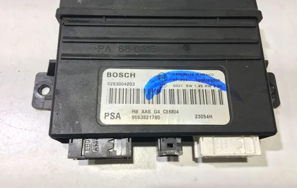 Citroen C4 I Picasso Parking PDC control unit/module 9663821780 0263004203
