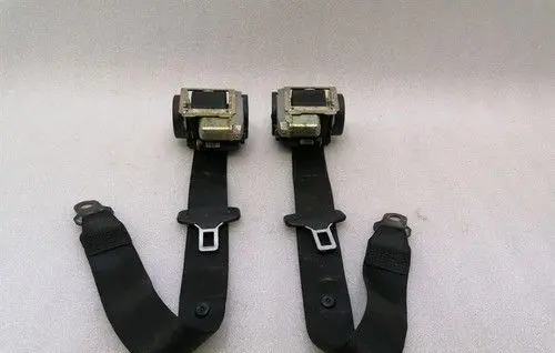 Porsche 911 996 Front seatbelt buckle SET99680303405
