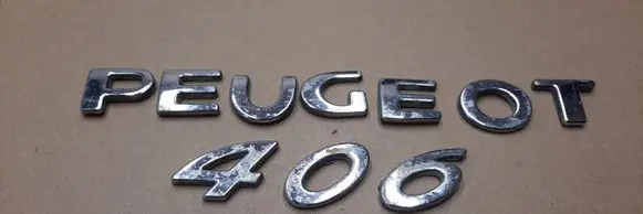 Peugeot 406 Manufacturers badge/model letters 