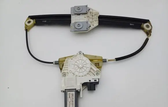 Audi A6 S6 C6 4F Rear door window regulator with motor 4F0959801C