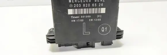Mercedes-Benz C W203 Door control unit/module 2038206526