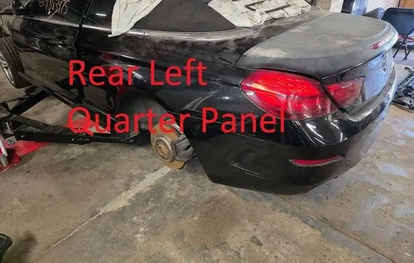 BMW 6 F12 F13 Rear quarter panel