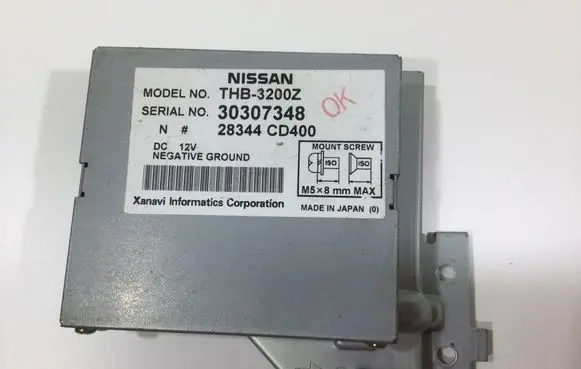 Nissan 350Z GPS navigation control unit/module 28344CD400