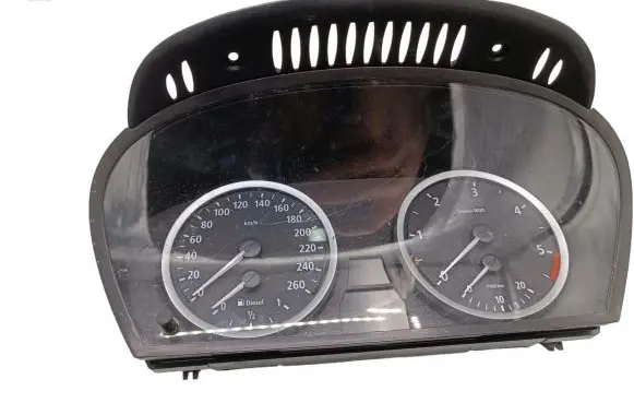 BMW 5 E60 E61 Speedometer (instrument cluster) 62116937618 6937618