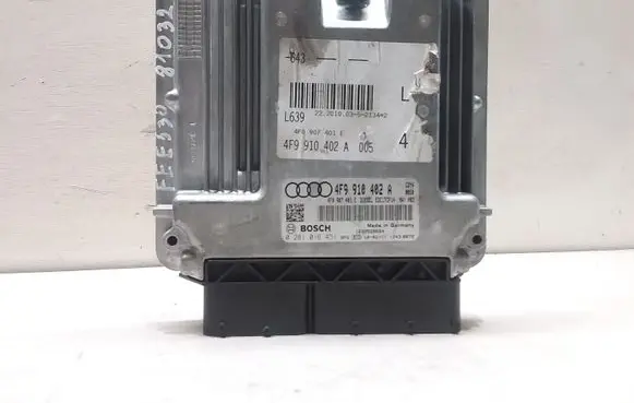 Audi A6 S6 C6 4F Engine control unit/module 4F0907401E 4F9910402A 0281016451