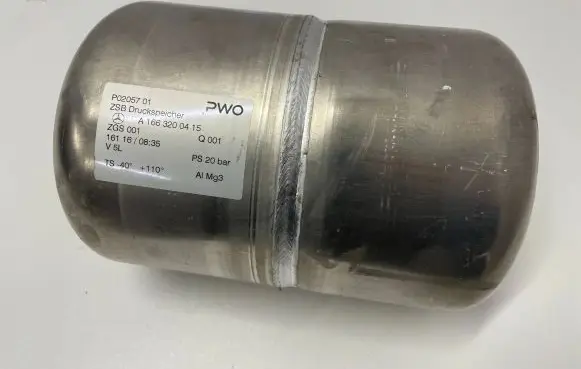 Mercedes-Benz GLE (W166 - C292) Air suspension tank/reservoir A1663200415