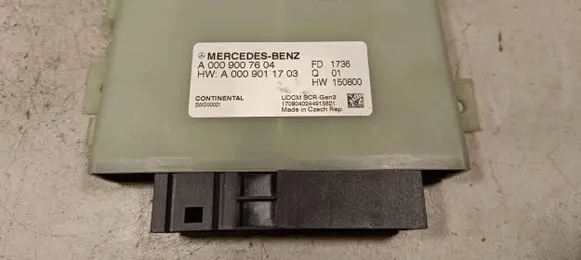 Mercedes-Benz E W213 Reducing agents exhaust control unit A0009011703 A0009007604