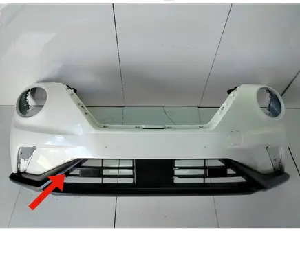 Front bumper lip