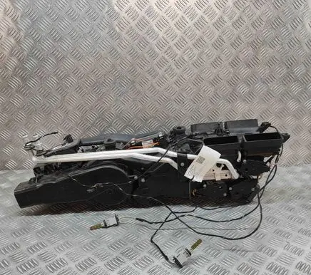 Interior heater climate box assembly