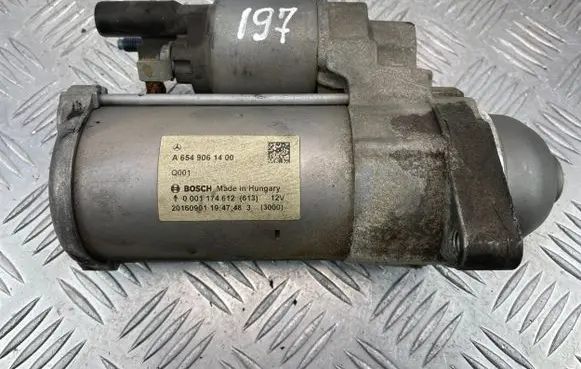 Mercedes-Benz C W205 Starter motor A6549061400 20160901 0001174612