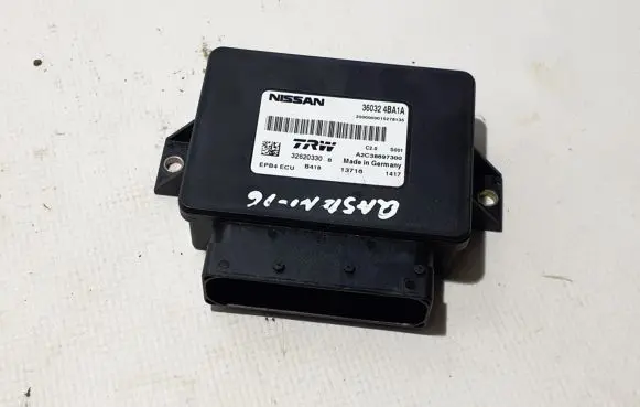 Nissan Qashqai Hand brake control module 360324BA1A