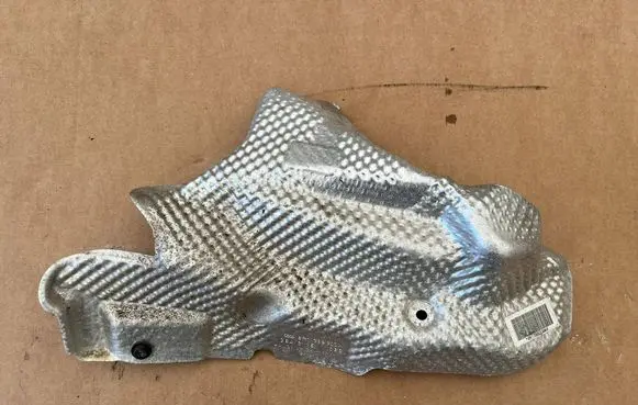 Heat shield in engine bay