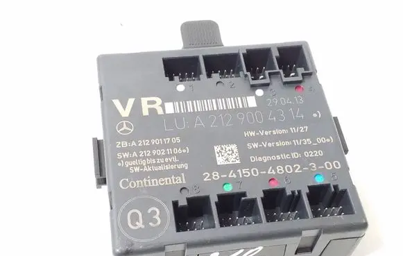 Mercedes-Benz E C207 W207 Door control unit/module A2129004314