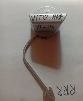 Mercedes-Benz Vito Viano W639 Front tow hook cap/cover